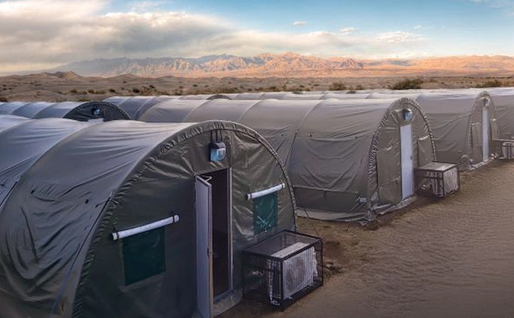 Half barrel PVC shelter