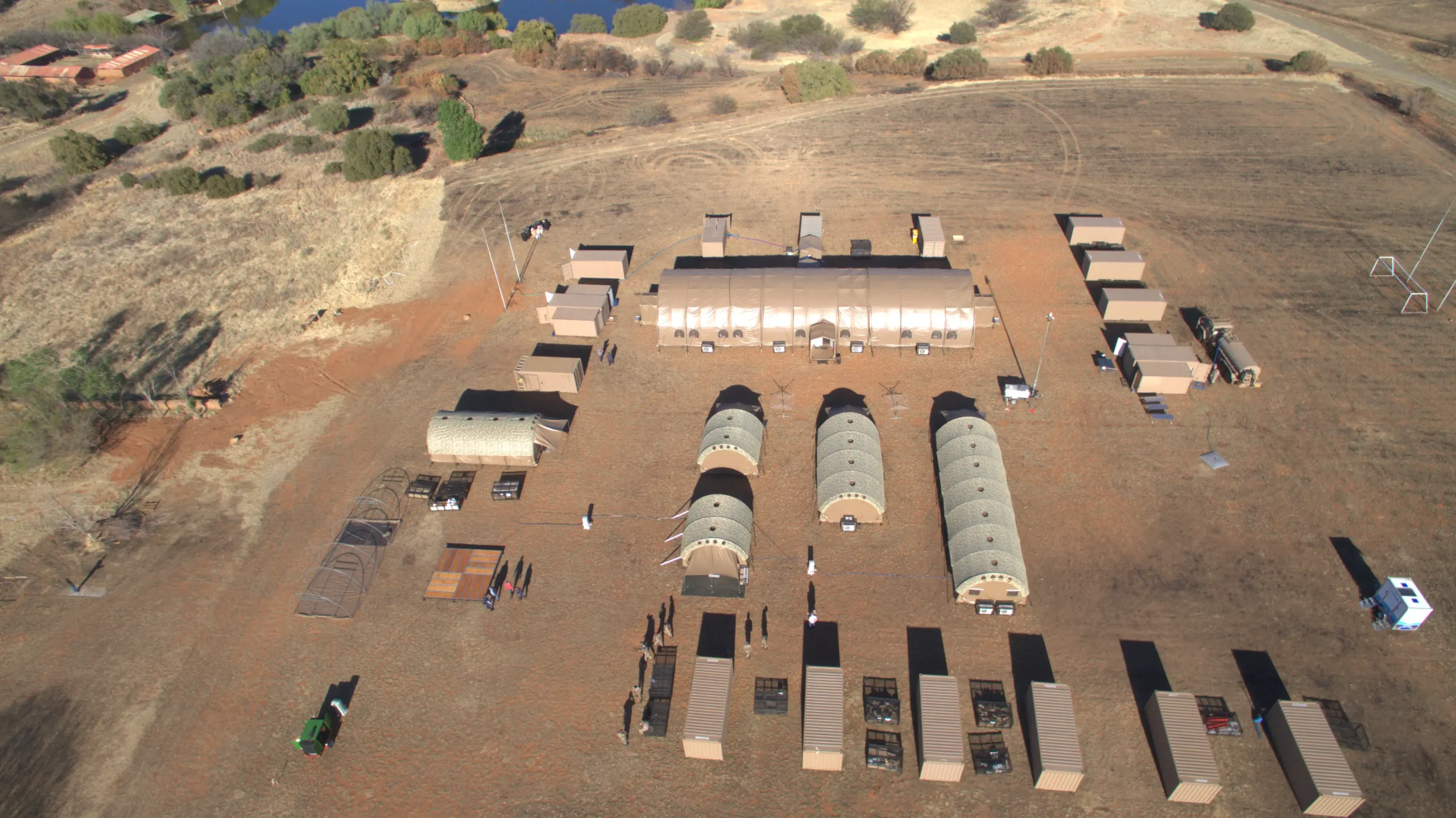 Battalion-scale defence accommodation